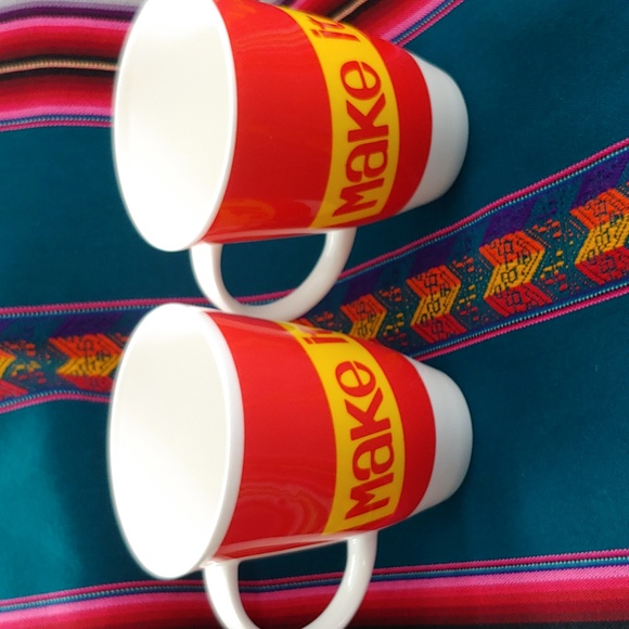 Roy Kirkham Set of Two Collectible 2006 Make It Tasty Fine Bone China Mugs - Picture 14 of 16